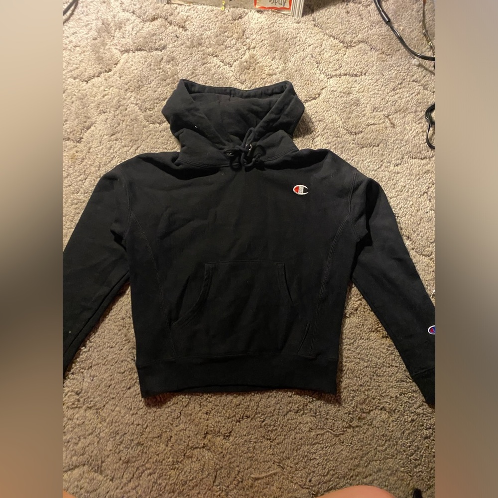 vintage champion reverse weave hoodie